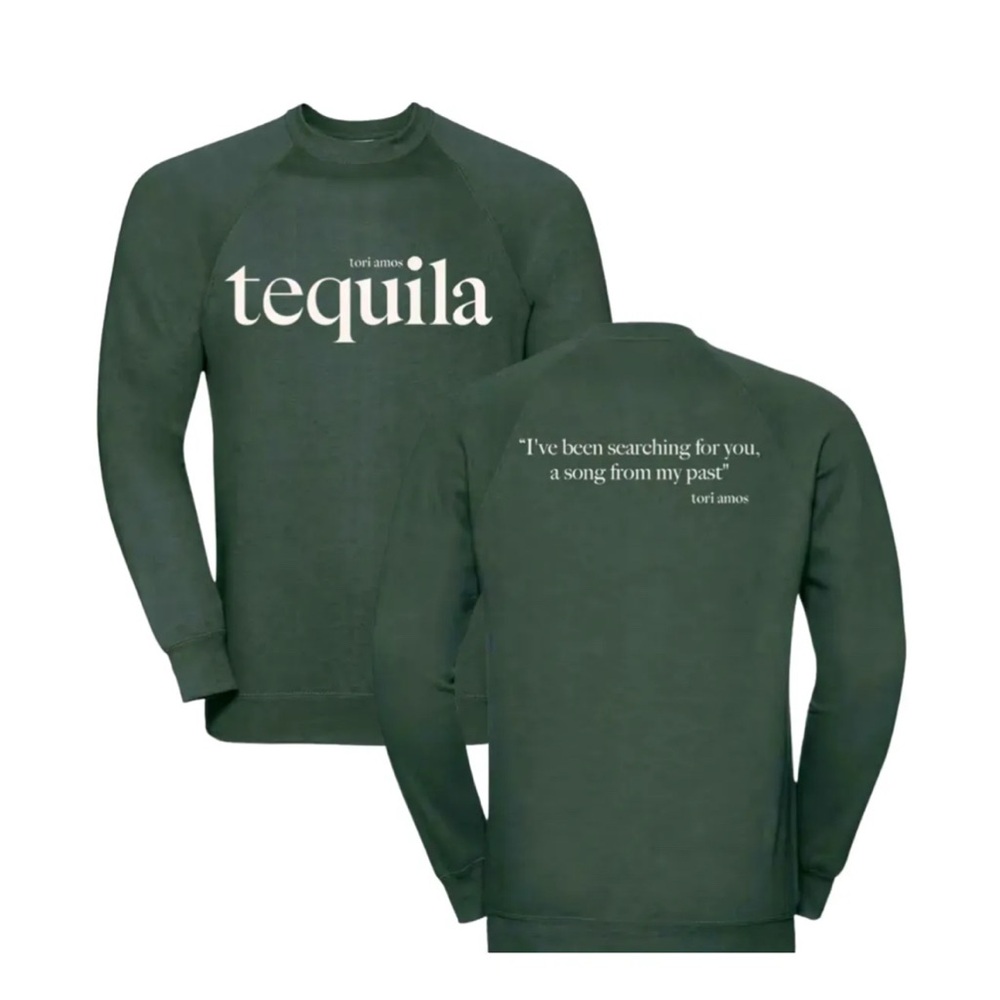 Tori Amos Tequila Green Sweatshirt Small